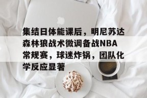 开云体育官网 -集结日体能课后，明尼苏达森林狼战术微调备战NBA常规赛，球迷炸锅，团队化学反应显著的简单介绍